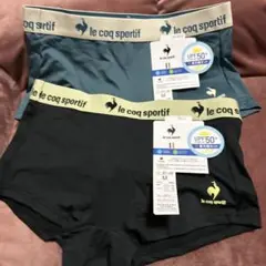 専用★le coq sportif ショーツ M 黒・ブルー2枚セット