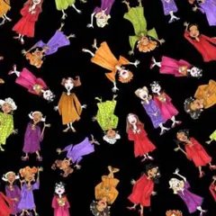 ロラライハリス生地 Sing It Sister ブラック