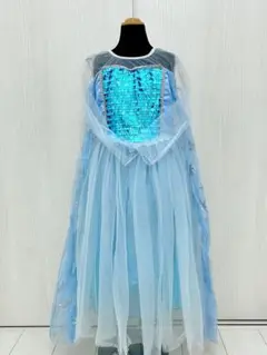 FROZENアナと雪の女王ワンピース　エルサドレス　中古美品！サイズ　140cm
