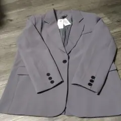 Dazy グレー テーラードジャケット XL