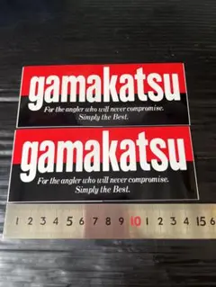 gamakatsu ステッカー 2枚セット