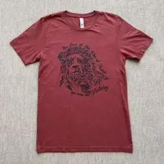 CANVAS バーガンディ Tシャツ Sサイズ