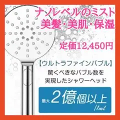 ❤️大特価❤️ ウルトラファインバブル シャワーヘッド 節水80% 美容 美肌 保湿