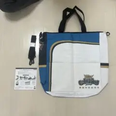 FIGHTERS トートバッグ 大きめ ストラップ付き