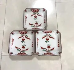 美濃焼 翔山　角皿3枚セット　美品