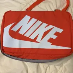 NIKE シューズバッグ オレンジ グレー
