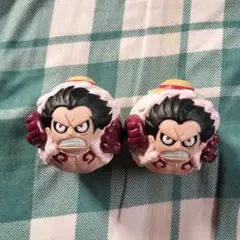 【美品】ワンピース　バウンドボールフィギュア　ルフィ ×2