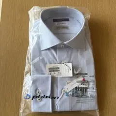 phiten i-shirt 水色 カッターシャツ、ドレスシャツLLサイズ新品