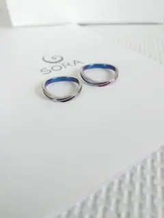 SORA ペアリング ジルコニウム 9号・13号【刻印あり】