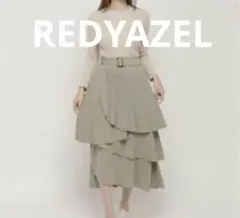 【美品•クリーニング済】REDYAZEL⭐︎アシメティアードデザインスカート