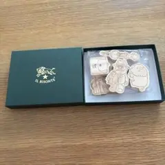 IL BISONTE 木製キャラクターセット 7個