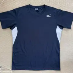 Mizuno 半袖Tシャツ L ネイビー