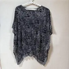 Batik Keris フラワープリント トップス ALLサイズ