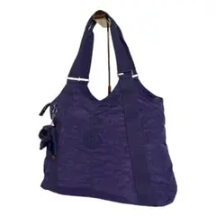 Kipling キプリング　トートバッグ パープル 美品