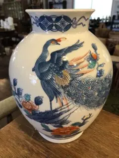 鍋島焼 和泉作 大型白磁染錦『麒麟牡丹文』花瓶 飾り壺 唐草双耳 高さ41cm 2025年最新】Yahoo!オークション -鍋島焼 花瓶(伊万里、有田)の