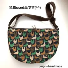ハンドメイド ミナペルホネン ショルダーバッグ repo レポused品