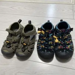 キーン　サンダル　キッズ　ノースフェイス　ニューバランス　靴　keen スポサン