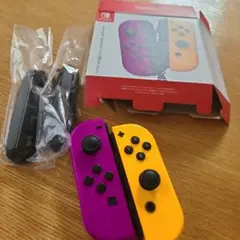 難あり不良！Nintendo Switch Joy-Con パープル/オレンジ