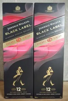 【日本未発売】ジョニーウォーカー ブラックラベル 12年 シェリーフィニッシュ
