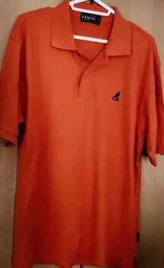 KANGOL オレンジ ポロシャツ XL【値下げしました。】