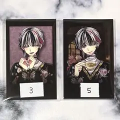 悪魔執事と黒い猫 あくねこ バレンタイン チェキ風カード ベリアン 8枚セット