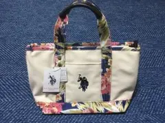 U.S.POLO ASSN花柄トートバッグ