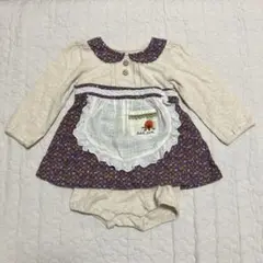 Petit Jam エプロン付きロンパース