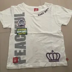 BABY DOLL 白 Tシャツ 100cm