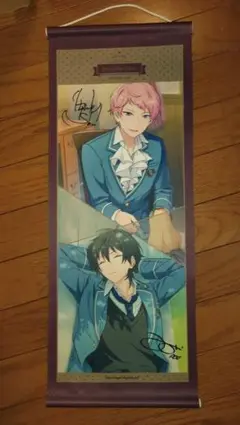 あんスタ　斎宮宗　影片みか　ミニタペストリー　アニメイトカフェ　Valkyrie