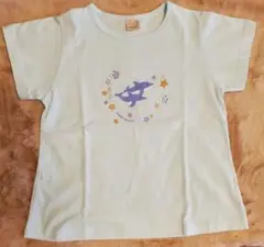 プティマイン　イルカプリント半袖Tシャツ