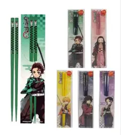鬼滅の刃　お箸　2膳セット竈門炭治郎　我妻善逸