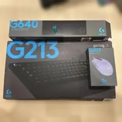 Logicool G213キーボード、G203マウス、G640セット
