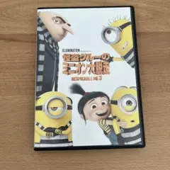 怪盗グルーのミニオン大脱走　DVD