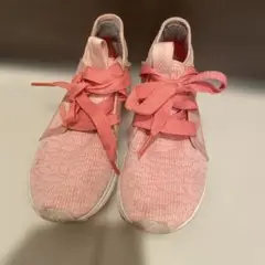 adidas edge luピンク スニーカー