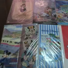 【新品】ディズニー　クリアファイル　8枚セット