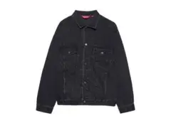 supreme S logo denim trucker jacket