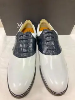 ラムダ LAMBDA　メンズ ゴルフシューズ EUR44（28.5㎝）ホワイト LAMBDA（ラムダ） Men's（メンズ） LIVORNO（リヴォルノ） White