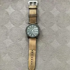【ジャンク品】アナログ腕時計 クロノグラフ風（クォーツ）