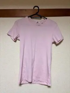 ユニクロ　半袖　tシャツ ピンク