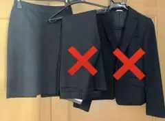 スーツ　スカート　洋服の青山　リクルートスーツ　会社 ブラック　AOYAMA