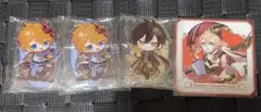 原神スイーツパラダイスコラボ グッズセット(鍾離、タルタリヤ、煙緋)