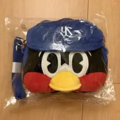 ヤクルトスワローズ　つば九郎 フェイスポシェット 未使用 新品