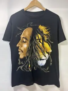 ボブ・マーリー Bob Marley ZION Tシャツ レゲエ 音楽T 黒 M