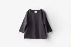 わざわざ パン屋のTシャツ サイズ6 墨黒 210129_0631.jpg