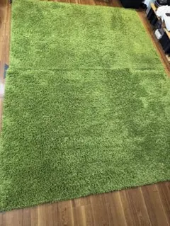 【IKEA】ラグ グリーン 133×195 2枚 単品購入可能