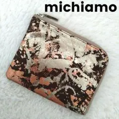 michiamo ミキアモ　L字ファスナー財布