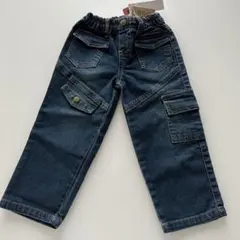 ストレッチデニムパンツ 90サイズ　新品タグ付き