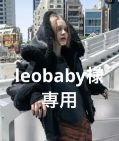 PERVERZE ムートンジャケット 黒 ブラック