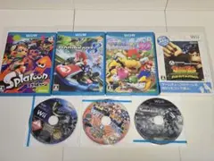 Wii Wii U ゲームソフト 7枚 まとめ売り