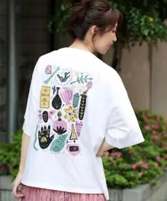【TITICACA 】カラフルイラスト Tシャツ デザインTシャツ